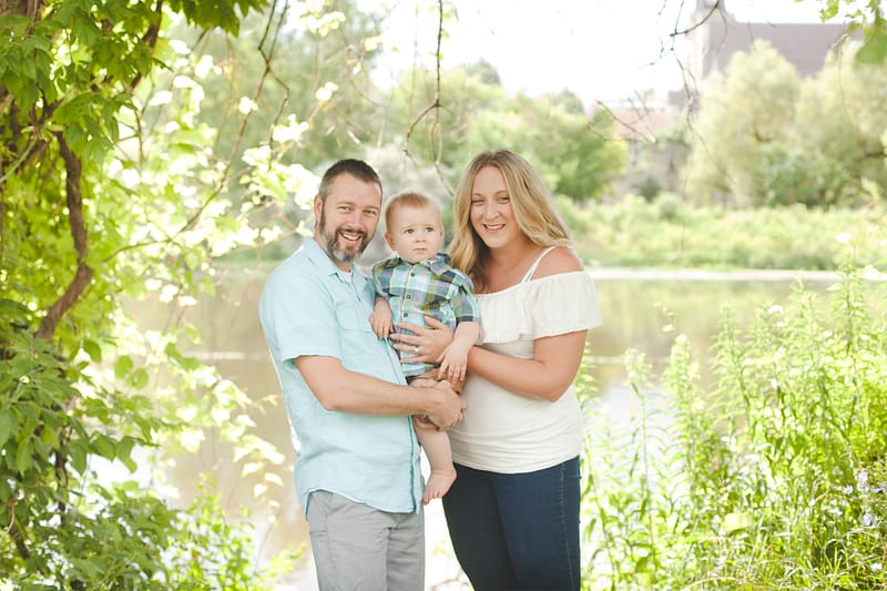 summer colour palette family - jacobs mill pond